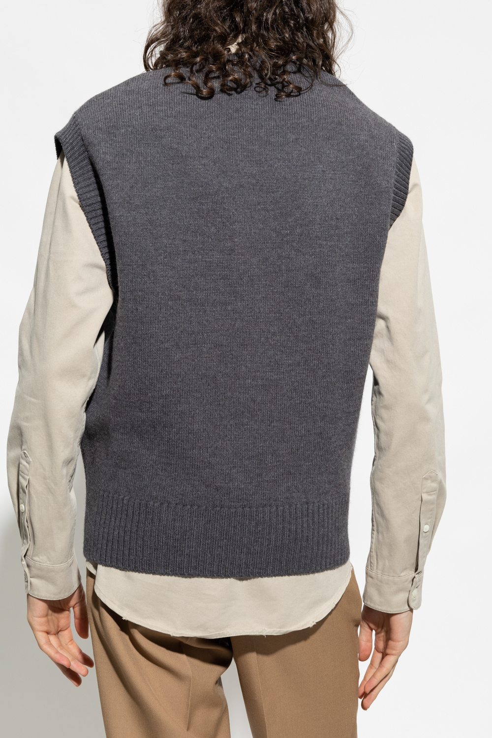 【送料&関税込】Ami Alexandre Mattiussi Vest Ami Alexandre Mattiussi Down Vest With Hood | italist